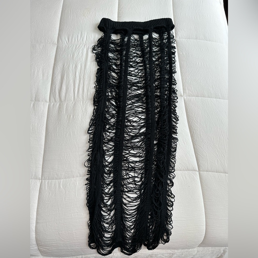 Shein Crochet Cover Up - Picture 5 of 9